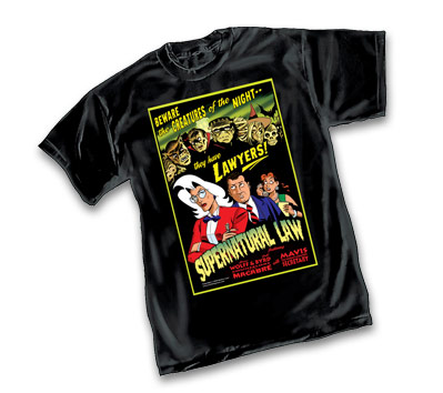 SUPERNATURAL LAW 2009 T-Shirt by Batton Lash